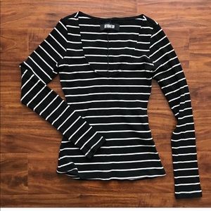 Reformation Striped Marielle Top